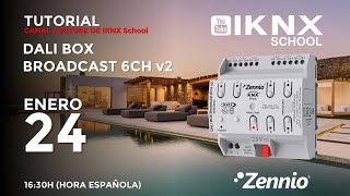 TIPS KNX Nº284 Productos Zennio Tutorial 9 Pasarela DALI BOX Broadcast CH6 v2 [upl. by Astraea122]