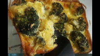 كراتان البروكولي و البطاطسمن ألذ ما يكون gratin de brocoli et pdt [upl. by Xilef267]