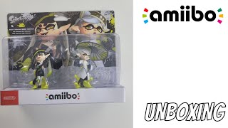 amiibo Splatoon Series Callie amp Marie UNBOXING [upl. by Lenra]