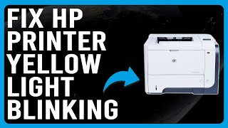 HP Printer Yellow Light Blinking How To Troubleshoot Printer Blinking Yellow  Best Solutions [upl. by Strickman987]