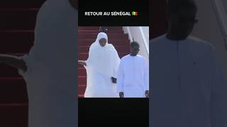 RETOUR au Sénégal 🇸🇳 le couple présidentielle BASSIROU DIOMAYE FAYE ET SA PREMIÈRE ÉPOUSE MARIE FAYE [upl. by Alleoj]