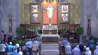 St Cecilia Church Cincinnati AUGUST 31ST 330PM 22ND SUNDAY IN ORDINARY TIME [upl. by Alida]