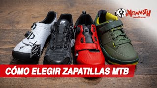 Cómo elegir zapatillas de MTB tipos y consejos [upl. by Annahsohs356]