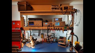 New electronics workbench tour built Nov 2022 [upl. by Eliott]