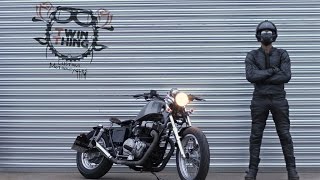 Honda Rebel Bobber 450cc by wwwtwinthingcouk [upl. by Adierf484]