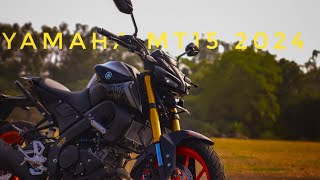 MT 15 2024 e20 MODEL REVIEW 👍  NEW MT 15 BLACK VERMILLION REVIEW WITH ONROAD PRICE [upl. by Alleram]