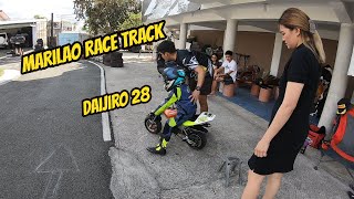 5 yo Tatlong Practice lang sya bago ang unang Race nya sa pocketbike marilaoracetrack [upl. by Irved]