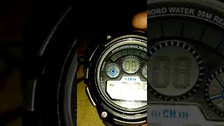 How to set time in Mingrui watch [upl. by Filahk721]