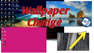 how to change different wallpaper in windows 10 wallpaper change [upl. by Anyrb]