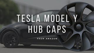 Tesla Model Y 2023 Hub Caps FROM AMAZON  Colmo Brand  Link In Description [upl. by Sedruol]