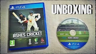 Ashes Cricket PS4 Unboxing  Amazon India [upl. by Gnagflow]