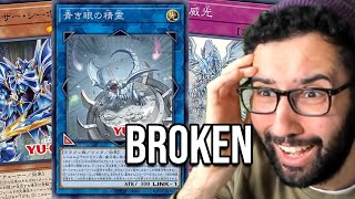 BLUE EYES BEST DECK Farfa Reacts to NEW BlueEyes Cards [upl. by Eunice997]