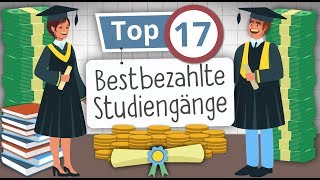 TOP 17 Studiengänge mit höchstem Einstiegsgehalt  Finanzfluss [upl. by Jarita]