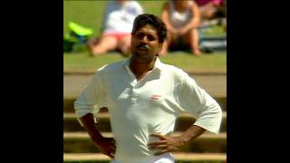 Kapil Dev Sets Up Dean Jones With Magical Swing Bowling [upl. by Bartle519]