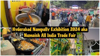 Hyderabad Exhibition 2024  Numaish hyderabadi exhibition trendingvideo viral streetshopping [upl. by Sarene]