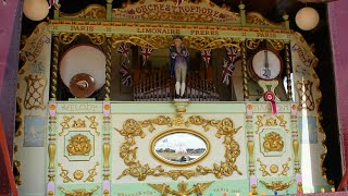 46 key LimonaireMinshull fairground organ  Great Dorset Steam Fair 2022 [upl. by Acissj]