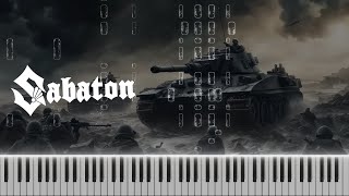 Sabaton  Ghost Division  Piano Free Sheet Music [upl. by Fara]