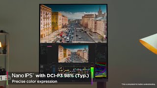 LG DualUp Ergo Monitor  Nano IPS  LG [upl. by Readus]