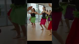 Polynesian Dance Ori TahitiTahitian Dance Workout FitnessTutorial Basic Step Cardio タヒチアンダンス [upl. by Huff]