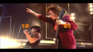 ACDC Back In BlackBrians Voice Change19802010 [upl. by Odragde]