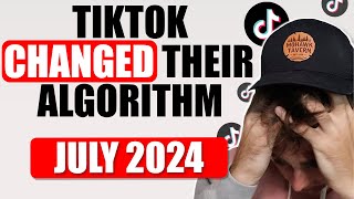 TIKTOK ALGORITHM UPDATE EXPLAINED FOR JULY 2024 How To GROW On TikTok in 2024 [upl. by Nuriel]