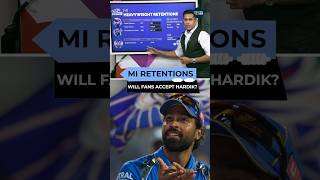 Mumbai Indians Retained Players 2025 Will Rohit Continue with MI ipl2025 iplretention ytshorts [upl. by Elrebma]