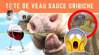 Recette de bistrot  la TETE de VEAU sauce gribiche ravigote facile et rapide [upl. by Granny]