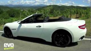 Evo Magazine Drives the 2012 Maserati GranCabrio Sport [upl. by Avuha]