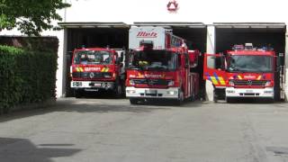 Pompiers de Verviers départ quotalerte automatiquequot [upl. by Miguelita]