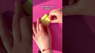 Subscribe for more video origami diy papercraft paper cube [upl. by White16]