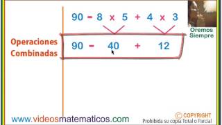 Como Resolver Operaciones Combinadas con Sumas y Multiplicacion [upl. by Latimer]