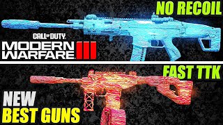 NEW TOP 7 BEST GUNS TO USE AFTER UPDATE in MW3 Modern Warfare 3 Best Class Setups [upl. by Mylor]