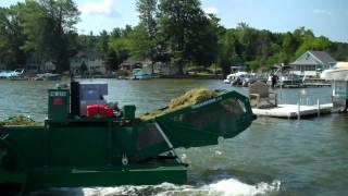 Aquamarineca  Aquatic Weed Harvester [upl. by Bathsheba]