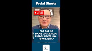 ¿Por qué no todos los médicos pueden hacer rinoplastías  PlasticFacial MX [upl. by Assirak633]