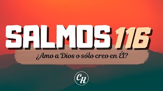 Salmo 116 ¿Amo a Dios o sólo creo en Él  Ps Carl Hardmeier [upl. by Silvers413]