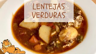 Lentejas con Verduras 🥕 ¡SUPER FÁCILES [upl. by Fem]