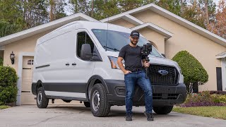 Video Production Van Set Up Guide  Ford Transit 5 TIPS FOR BUYING A VAN [upl. by Hagood]