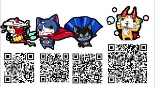 Yokai Watch 2 QR Codes [upl. by Odnanreh]