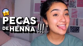 CÓMO HACER PECAS DE HENNA XIME PONCH [upl. by Ahsilyt]