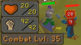 I made a Level 35 Ironman for F2P Pking [upl. by Charissa]