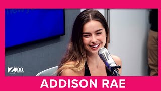 Addison Rae Talks Working With Charli XCX quotDiet Pepsiquot Song Name Her NYC Club Night amp More [upl. by Ynohtnaed]