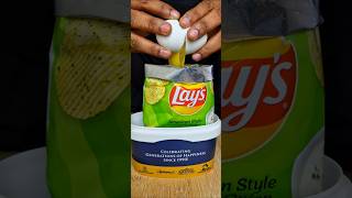 Egg Lays Rolls ASMR shorts ytshorts youtubeshorts eggrolls lays chips asmr [upl. by Becker]