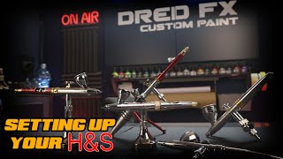 Setting up your harder and steenbeck airbrush to suit you [upl. by Nivlak]