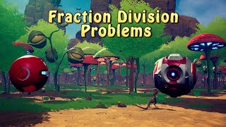 Fraction and Division Problems  5th Grade Mage Math Video New Version [upl. by Annibo]