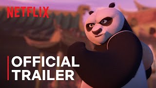 Kung Fu Panda The Dragon Knight 🐻‍❄️🐉 Official Trailer  Netflix [upl. by Nossyla744]