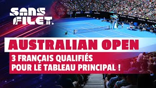 🎾 Tennis ATP Australian Open 2021  3 Français qualifiés pour le tableau principal  Sans Filet [upl. by Jacinto]