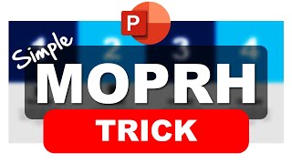 PowerPoint simple Morph Trick [upl. by Radborne]