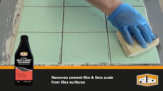 Ensure an effortless clean finish with Palace Grout Film Remover [upl. by Atnovart]