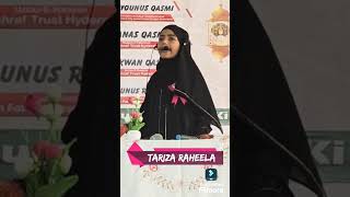 Tariza Raheela Speech 2024  Al Suffah Makatib Kalwakurthy [upl. by Rumit]