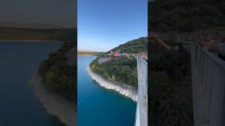 35m backflip from a bridge cliffjumping sendit jump [upl. by Boniface]